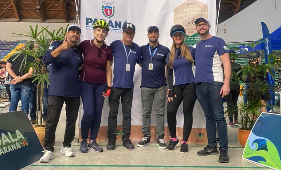 Detran-PR participa do 1° Festival Pedala Paraná evento alusivo ao Dia Mundial da Bicicleta