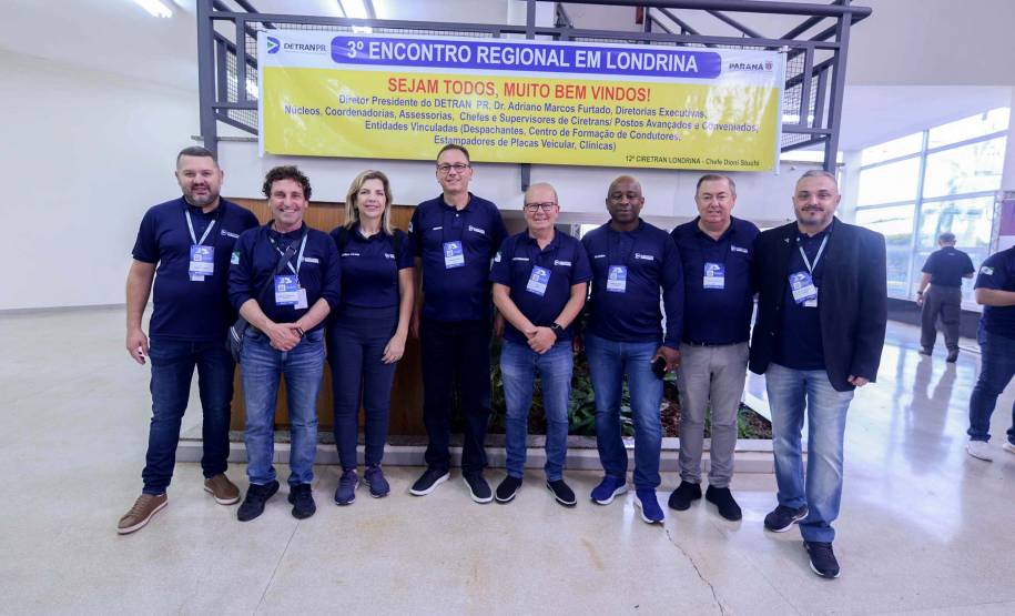 Encontro Regional do Detran-PR em Londrina alinha padrões de qualidade