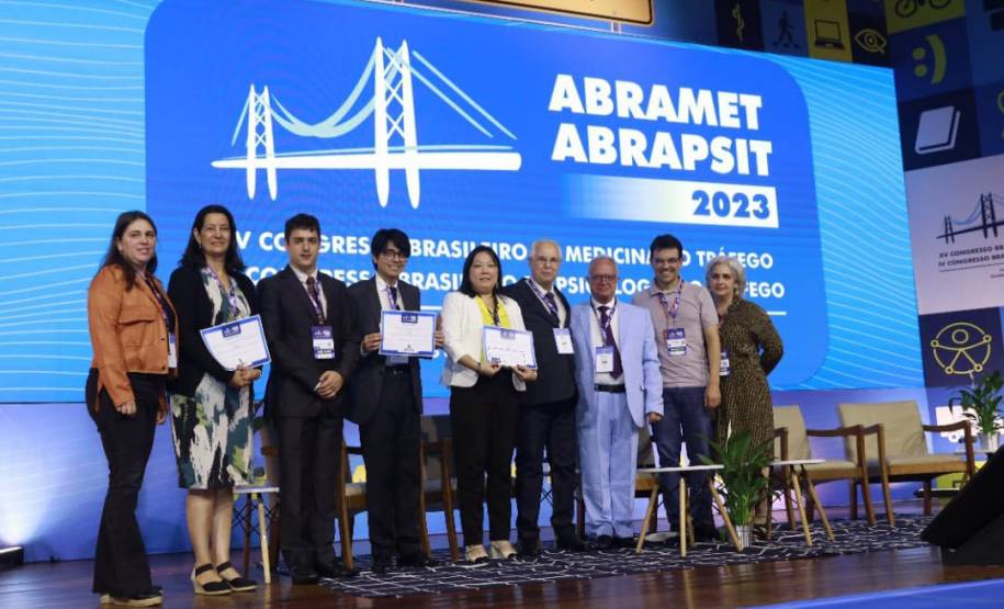 Trabalho do Detran-PR ganhou 1º lugar em Congresso Brasileiro de Medicina de Tráfego
