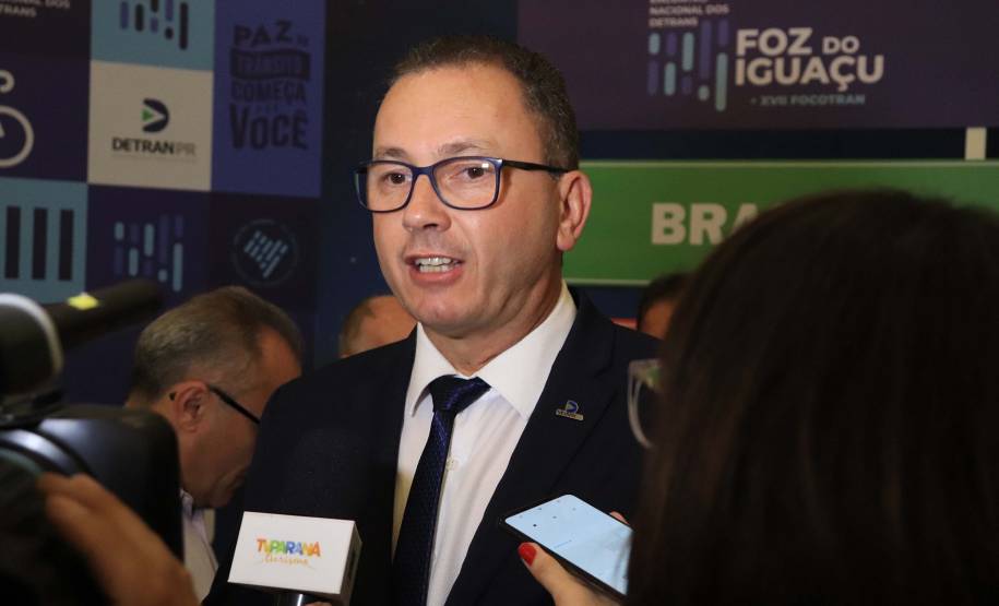 Encontro Nacional dos Detrans, em Foz do Iguaçu.