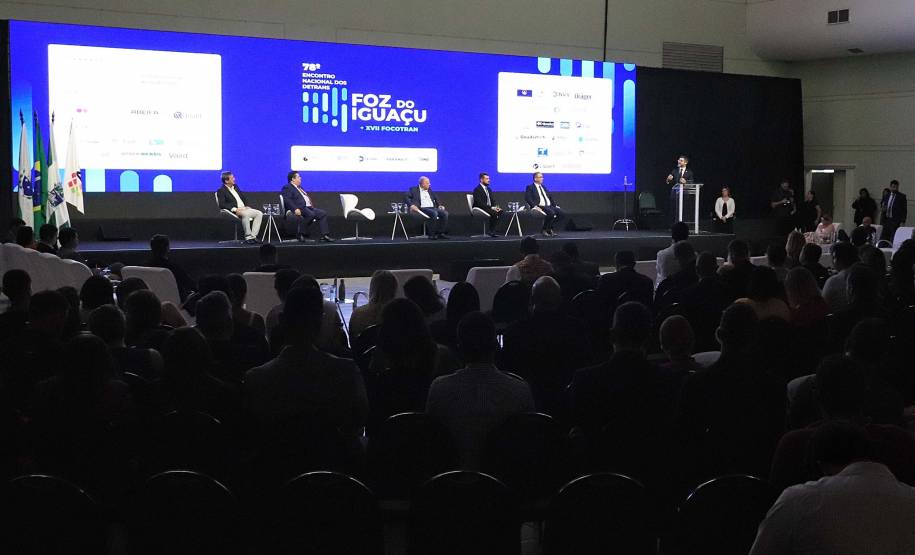 Encontro Nacional dos Detrans, em Foz do Iguaçu.
