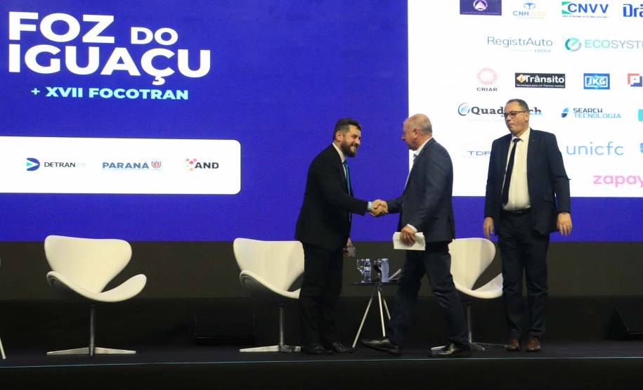 Encontro Nacional dos Detrans, em Foz do Iguaçu.