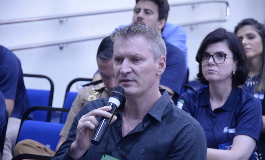 Encontro Regional do Detran, em Foz do Iguaçu.