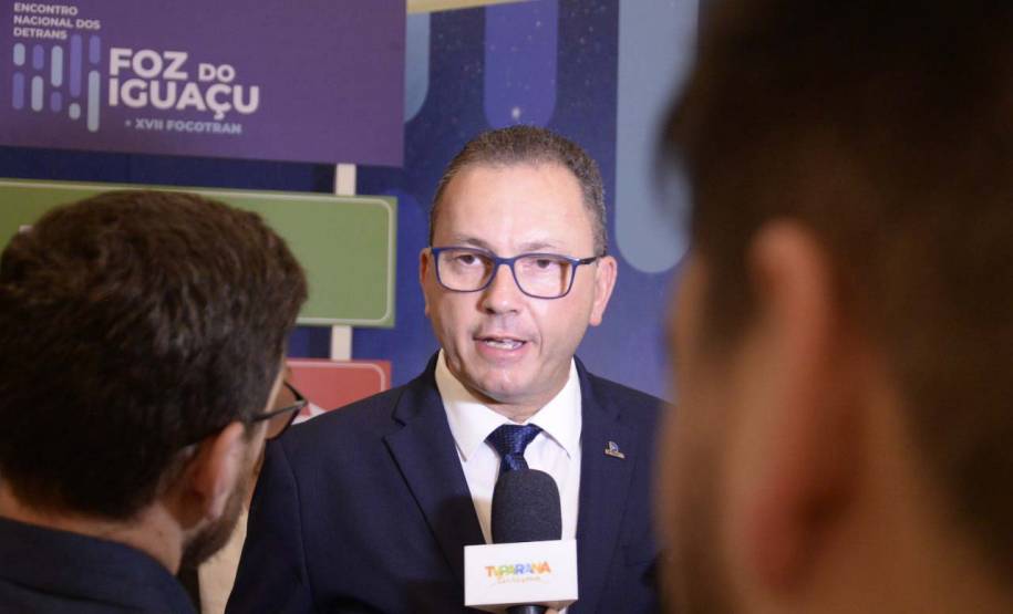 Encontro Nacional dos Detrans, em Foz do Iguaçu.