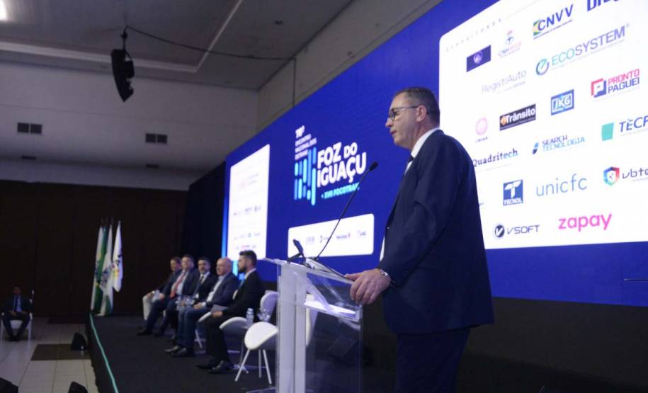 Encontro Nacional dos Detrans, em Foz do Iguaçu.