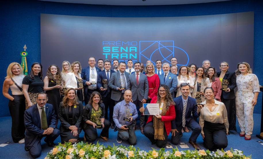Paraná é destaque na entrega do Prêmio Senatran 2023 com ações ligadas ao Pnatrans.