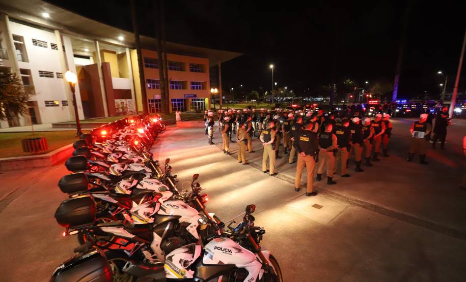 Operação marca a adesão do Paraná ao calendário nacional da Lei Seca no trânsito.