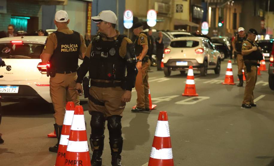 Operação marca a adesão do Paraná ao calendário nacional da Lei Seca no trânsito.