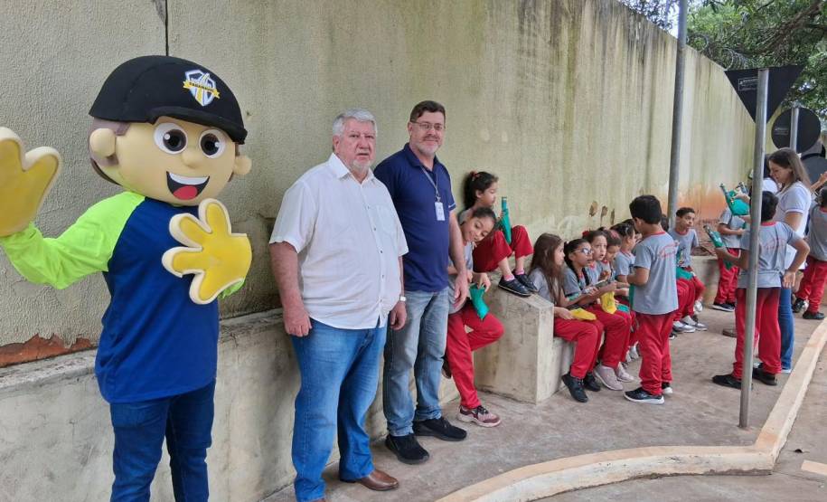 Detran-PR promove atividade de educação do trânsito com alunos de Paraíso do Norte
