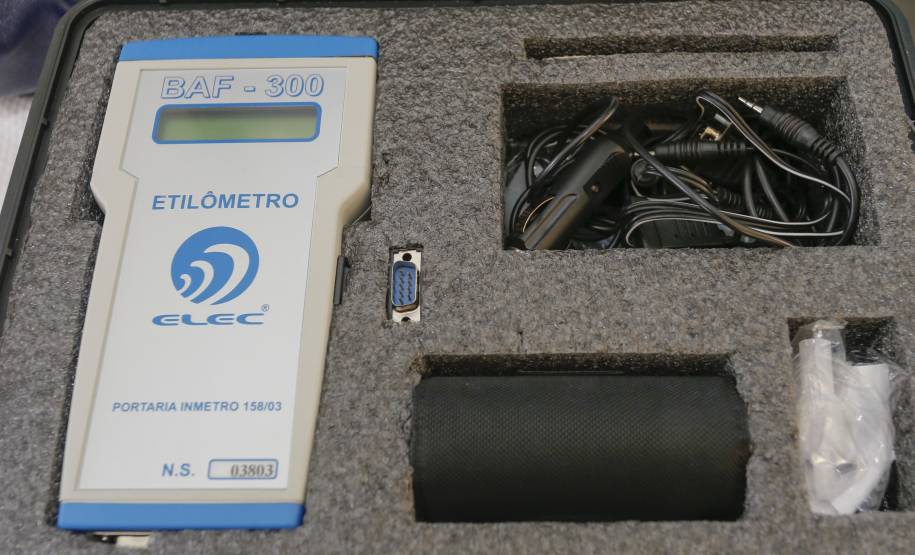 O governador Beto Richa entrega nesta terça-feira (21), em Curitiba, 384 bafômetros para uso em blitz de trânsito realizadas pela Polícia Militar do Paraná