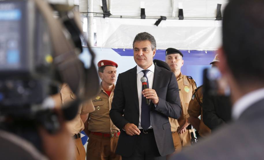 O governador Beto Richa entrega nesta terça-feira (21), em Curitiba, 384 bafômetros para uso em blitz de trânsito realizadas pela Polícia Militar do Paraná