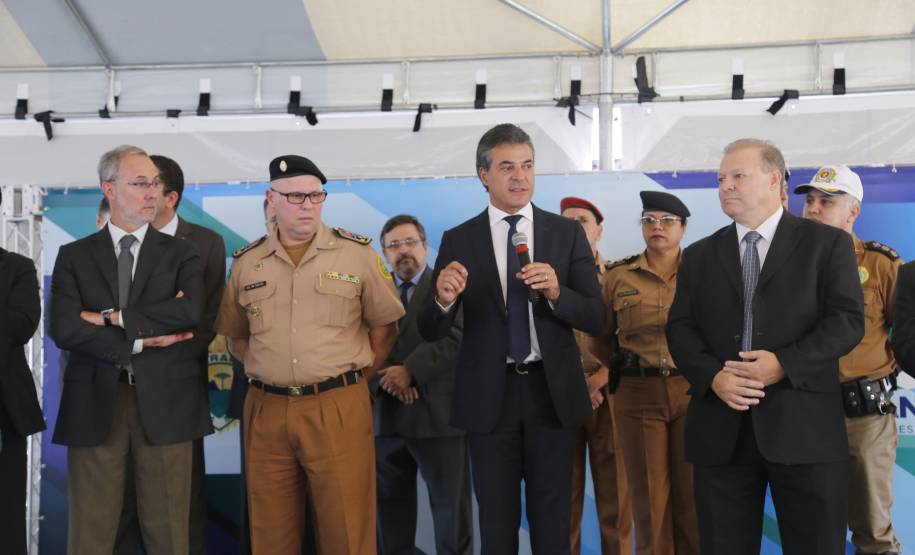 O governador Beto Richa entrega nesta terça-feira (21), em Curitiba, 384 bafômetros para uso em blitz de trânsito realizadas pela Polícia Militar do Paraná
