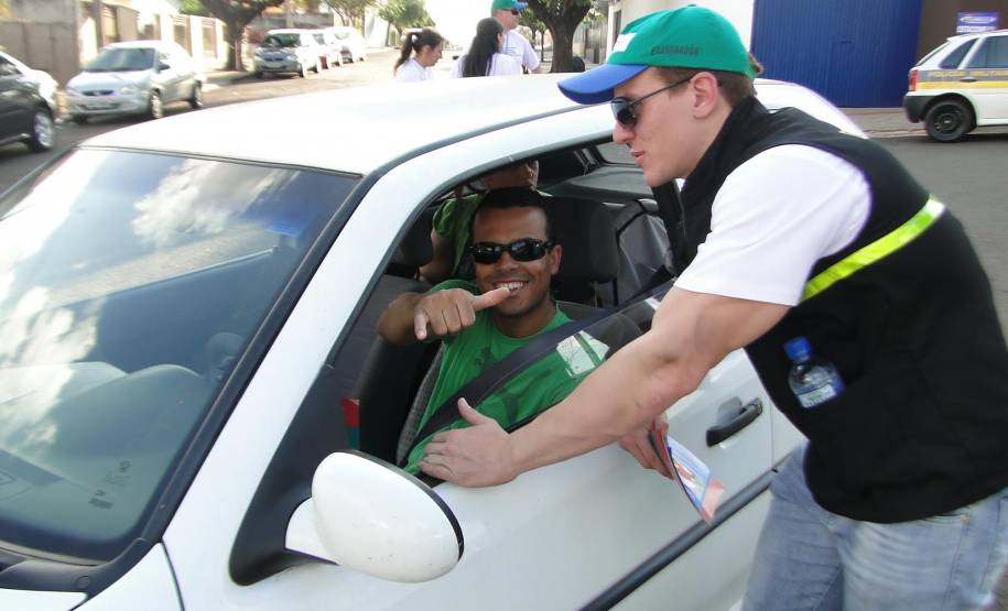 As unidades regionais do Departamento de Trânsito do Paraná realizaram uma série de ações educativas especiais para a Semana Nacional de Trânsito 2013.