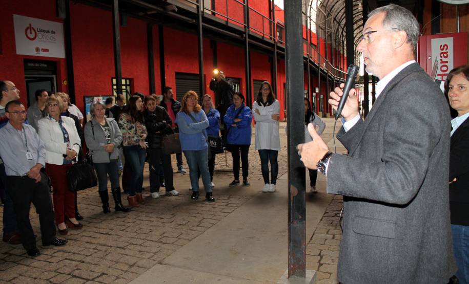 Detran/PR inaugura totem de autoatendimento da Rua da Cidadania de Santa Felicidade. Foto: Álvaro Divardin