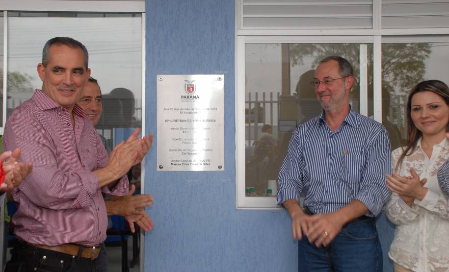 O Departamento de Trânsito do Paraná (Detran), do Governo do Estado, inaugurou quinta-feira (10) a nova unidade de atendimento de Nova Aurora, no Oeste do Paraná.