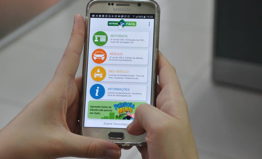 Sistema Detran Fácil chega à marca de 15 milhões de acessos