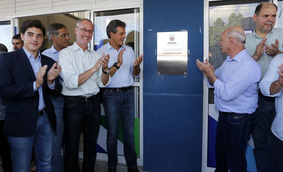 Detran inaugura a nova sede de Cambé, maior e melhor equipada. Foto: Arnaldo Alves/AEN