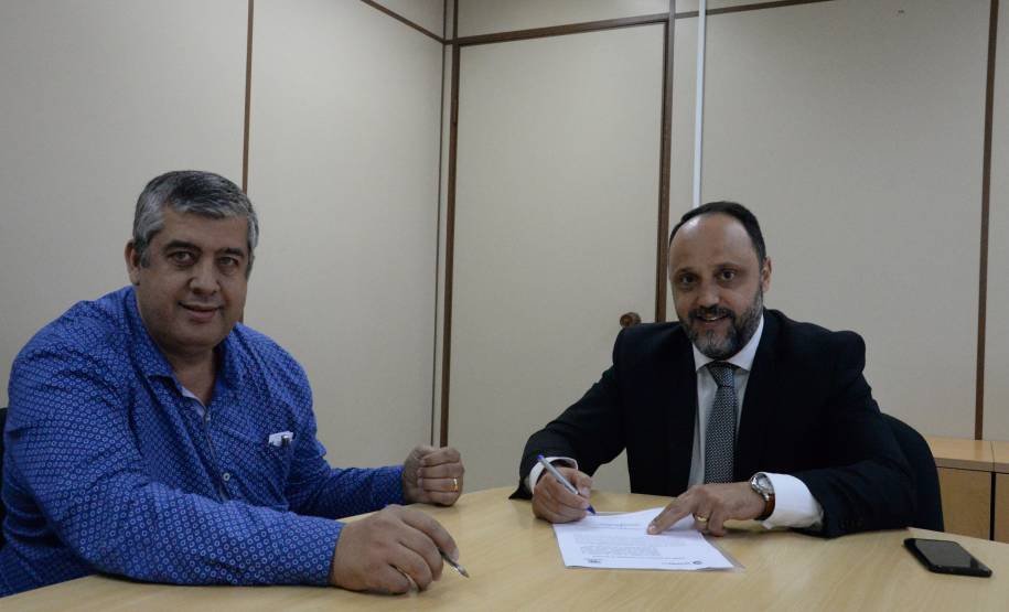 Prefeito Gelson Mansur Nassar, do município de Joaquim Tavorá/PR