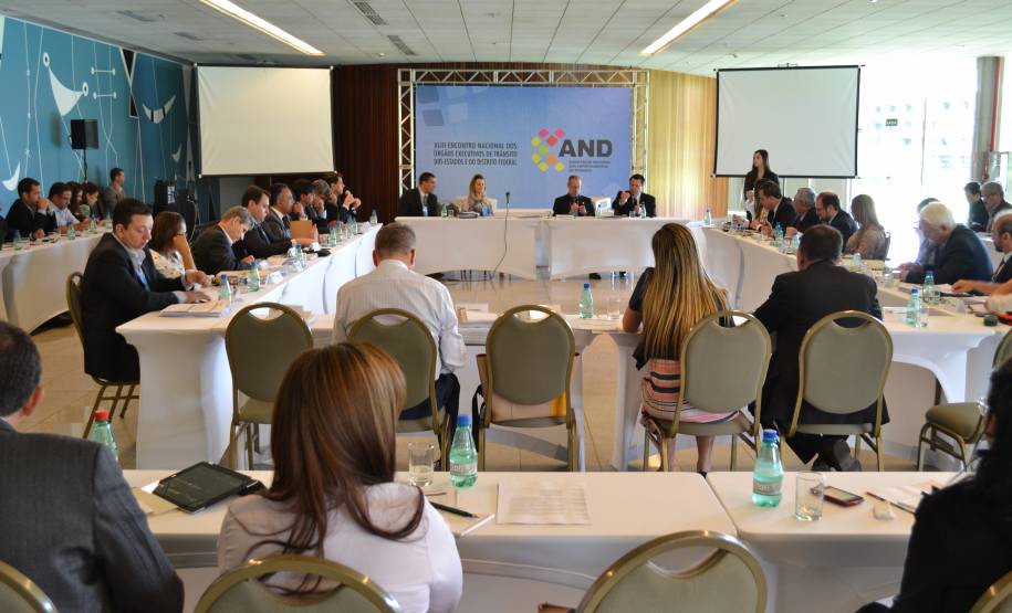 O 43º Encontro Nacional dos Órgãos Executivos de Trânsito dos Estados e do Distrito Federal, promovido pela Associação Nacional dos Departamentos de Trânsito (AND), reuniu diretores e representantes de todos os Detrans do Brasil.