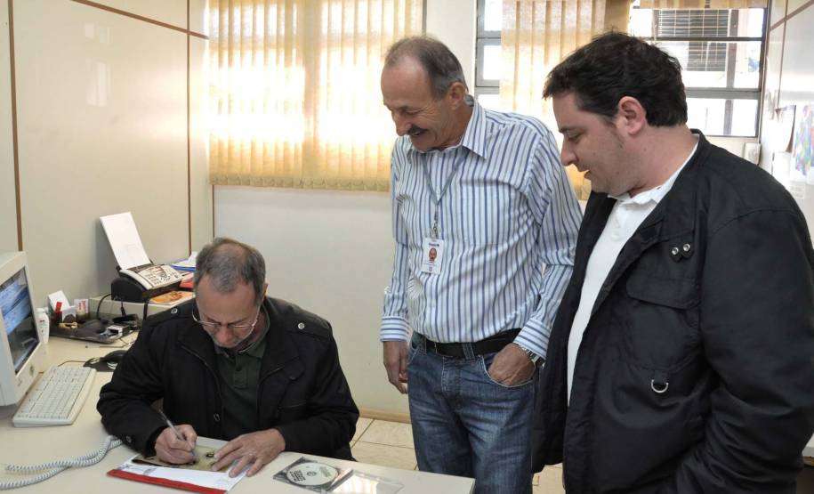 O diretor-geral do Detran, Marcos Traad, visitou nesta semana oito Ciretrans da região Sudoeste do Estado.