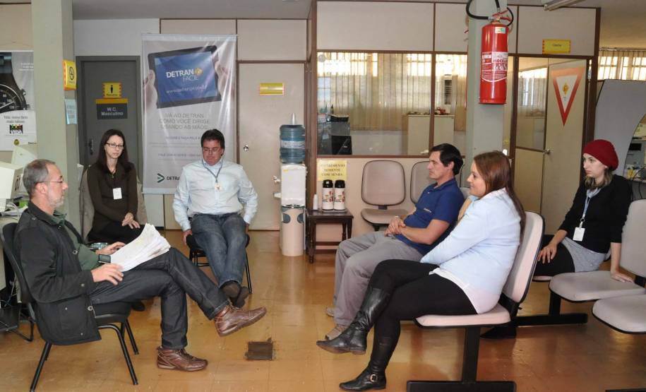 O diretor-geral do Detran, Marcos Traad, visitou nesta semana oito Ciretrans da região Sudoeste do Estado.