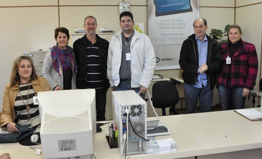 O diretor-geral do Detran, Marcos Traad, visitou nesta semana oito Ciretrans da região Sudoeste do Estado.