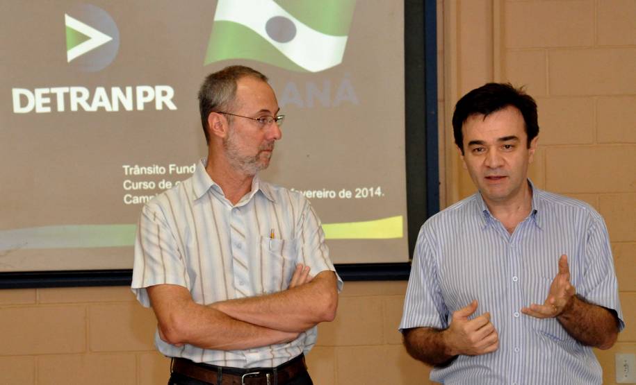 O Departamento de Trânsito do Paraná (Detran) deu início, nesta semana, a uma série de encontros com 1,5 mil professores da rede municipal de ensino, de 134 cidades paranaenses. Foto: Paulo Rosa/Detran