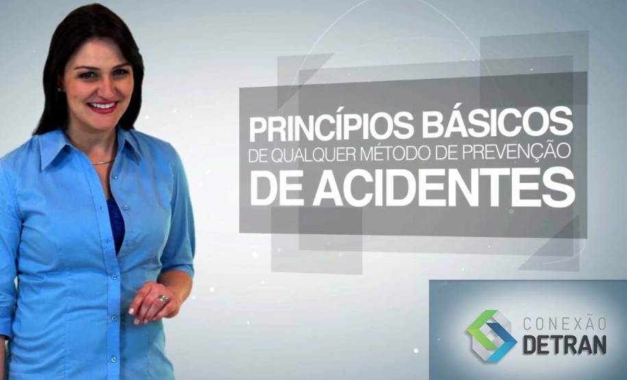 O programa Conexão Detran, voltado especialmente para o ambiente online, já está disponível no site da autarquia e reúne temas como direção defensiva, motociclistas, equipamentos de segurança para transporte de crianças e os perigos de dirigir embriagado.Foto: Reprodução do vídeo