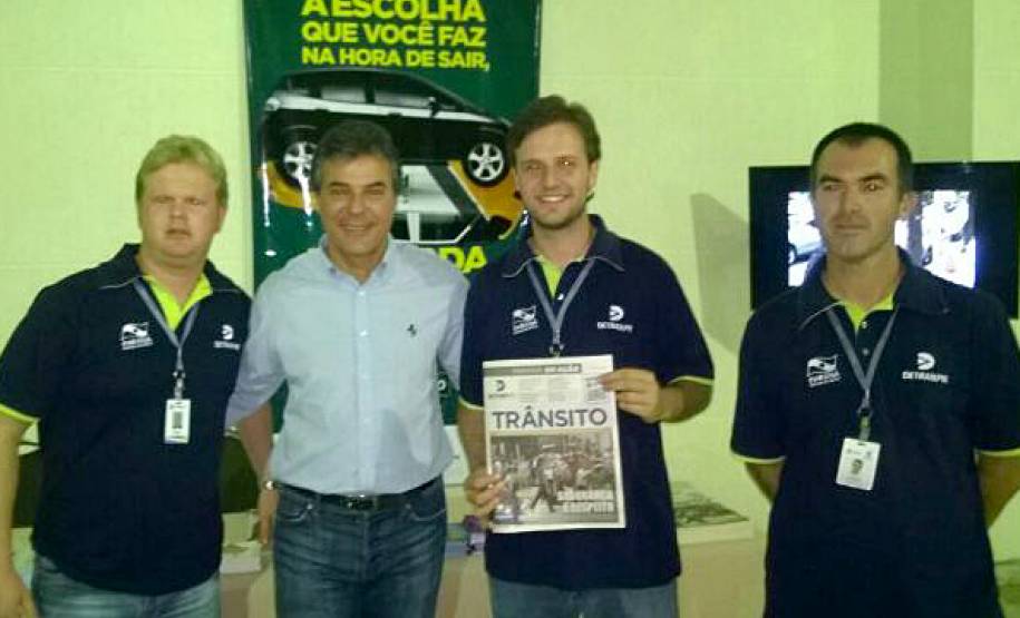 O Departamento de Trânsito do Paraná, através da coordenadoria de Educação para o Trânsito, participa do II Congresso de Gestores Públicos do Esporte e do Turismo, que acontece na cidade de Foz do Iguaçu até o dia 22 de março. Foto Detran/COET