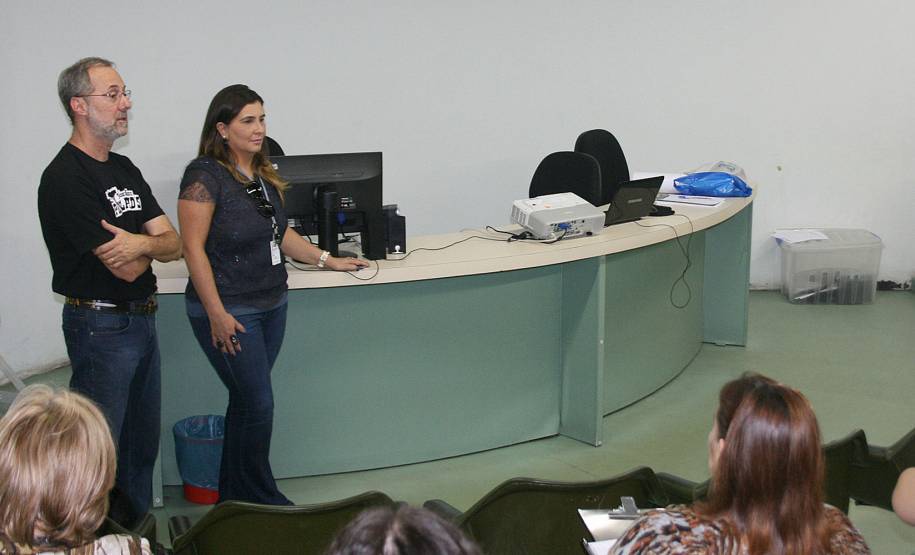 Curso de Monitoramento. Na foto, o diretor-geral do Detran, Marcos Traad.