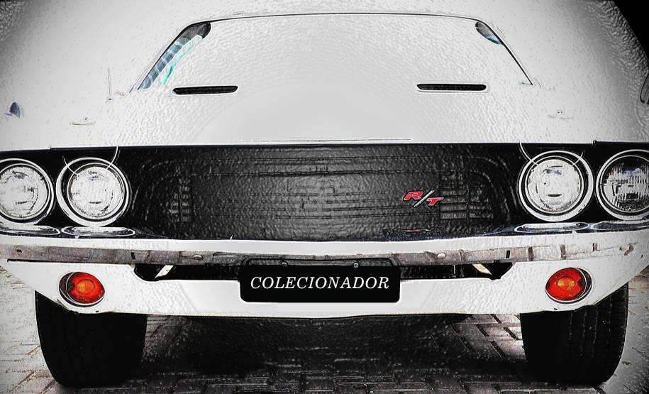Dodge Charger Rit - 1971. Foto: Allan Marba/Detran