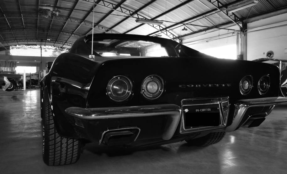 Corvette Stingray - 1972. Foto: Allan Marba/Detran