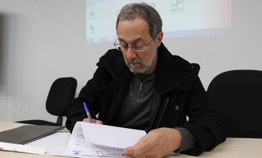 Detran autoriza emissão de laudo online para sistema GNV. Na foto, o diretor do Detran_PR, Marcos Traad.Foto: Detran