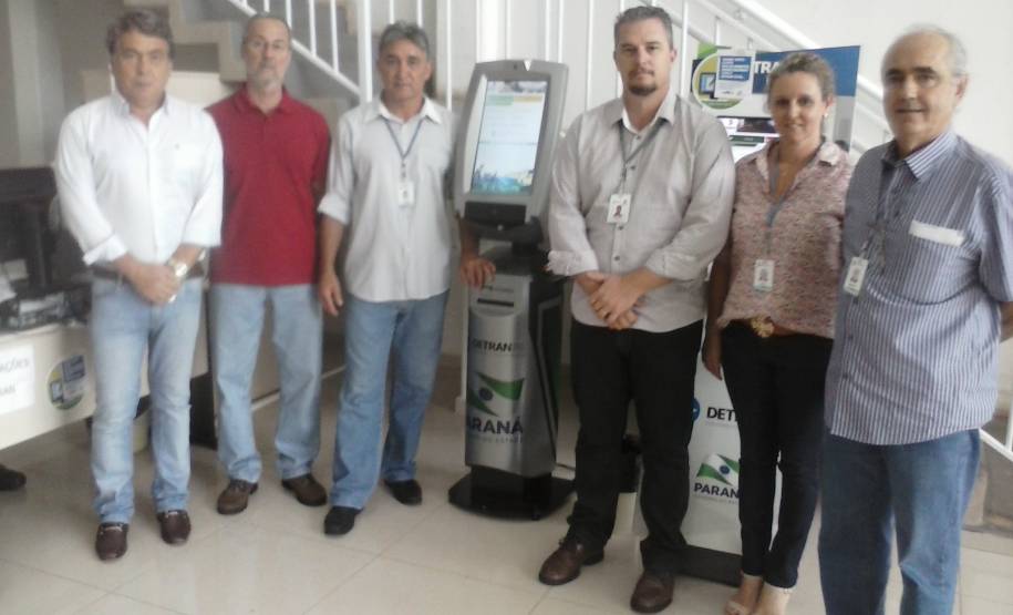 Detran lança terminal de autoatendimento com cartão de débito.