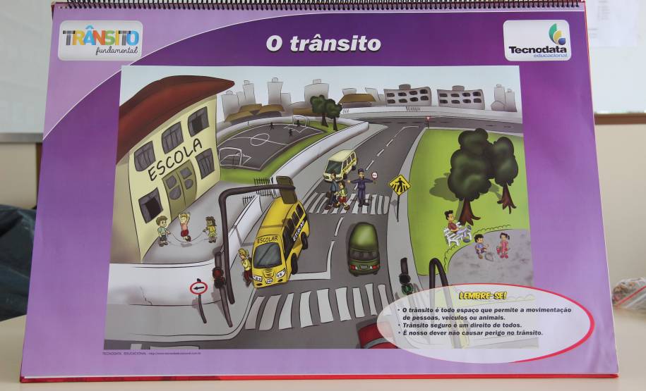 Na capacitação, cada professor recebe um livro com três DVDs, contendo 20 situações interativas em filmes e desenhos animados, um vídeo de ambientação, seis jogos para uso em sala de aula e oito cartazes temáticos, montados em flipchart (tipo de cavalete).