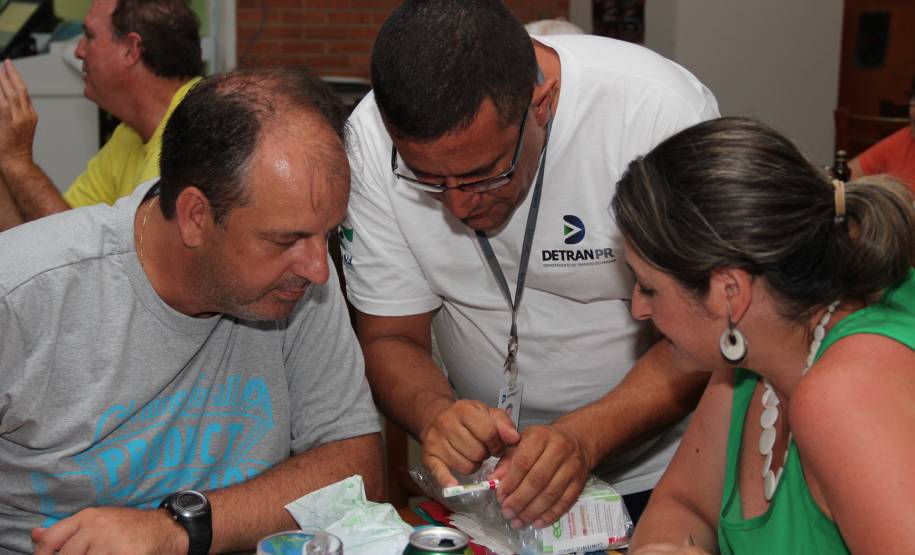 Detran realiza ações educativas e atendimento durante Operação Verão.Foto: Juliano Pedrozo/Detran
