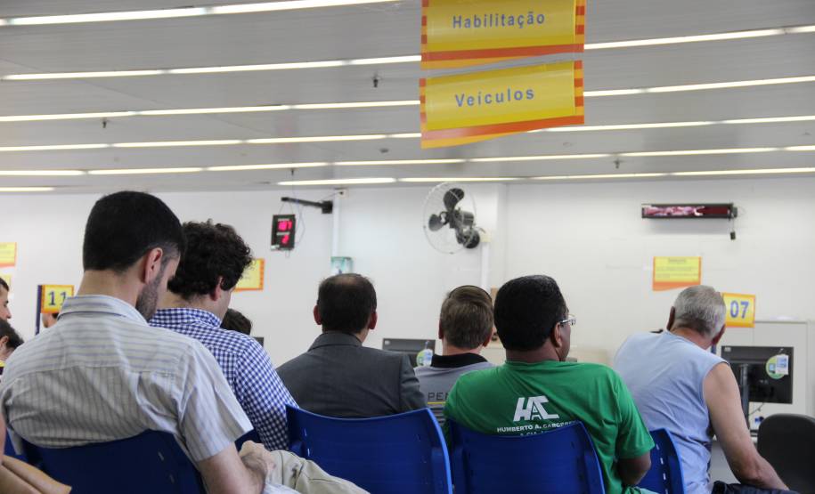 Detran realiza força tarefa após período de greve. fOTO:  Arquivo/DetranPR