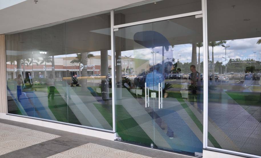 Detran inaugura posto de atendimento em shopping de Londrina. Foto: DetranP