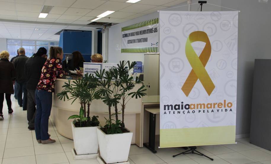 Detran inicia ações do movimento Maio Amarelo