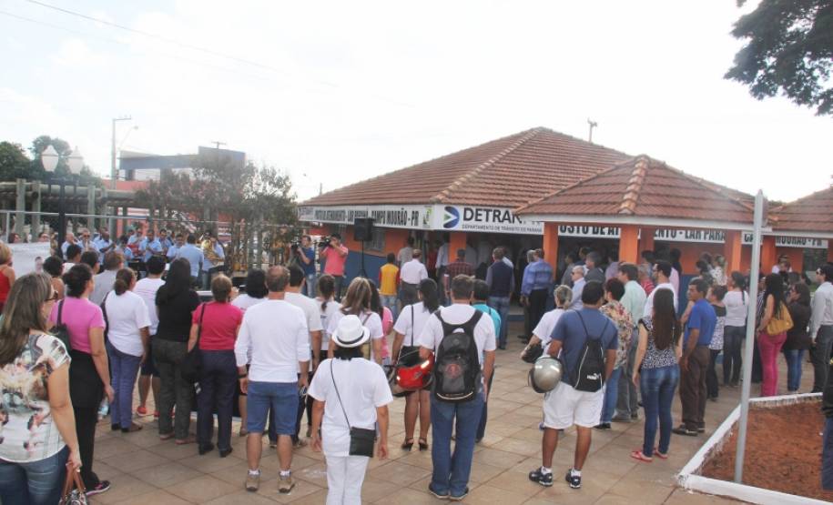 Posto de Atendimento do Detran é inaugurado em Campo Mourão. Foto: Prefeitura de Campo Mourão