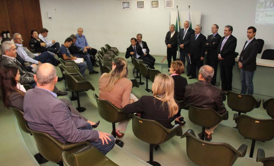 O diretor-geral do Departamento Nacional de Trânsito (Denatran), Alberto Angerami, visitou nesta terça-feira (26) a sede do Departamento de Trânsito do Paraná (Detran), em Curitiba. Foto: Juliano Pedrozo