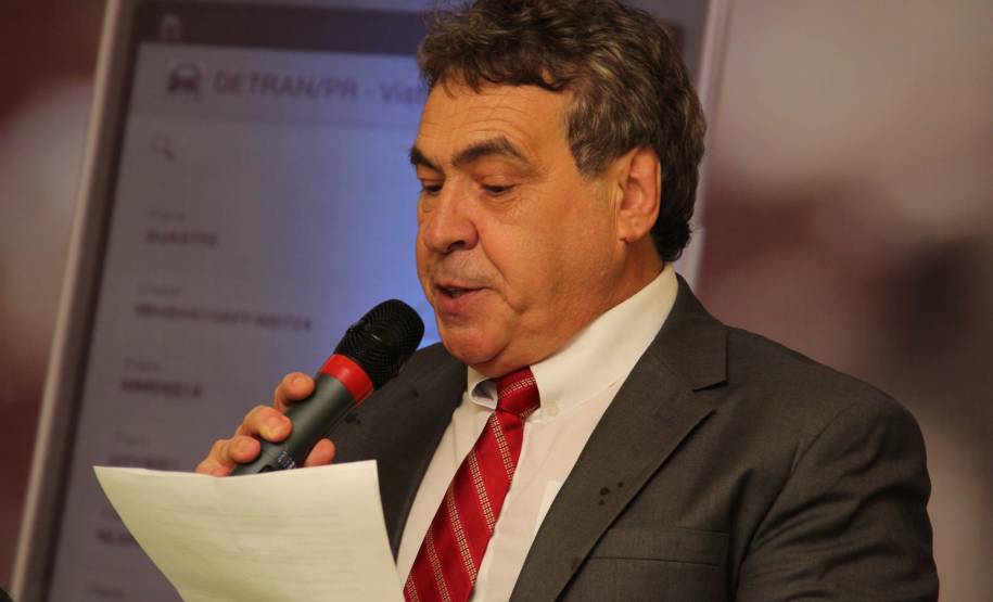 O Departamento de transito do paraná lançou o aplicativo de vistoria eletrônica. Mais agilidade, segurança e modernidade para usuários, despachantes e vistoriadores. Foto: Juliano Pedrozo/DetranPR