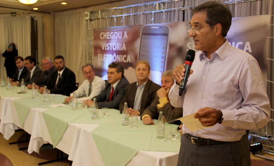 O Departamento de transito do paraná lançou o aplicativo de vistoria eletrônica. Mais agilidade, segurança e modernidade para usuários, despachantes e vistoriadores. Foto: Juliano Pedrozo/DetranPR