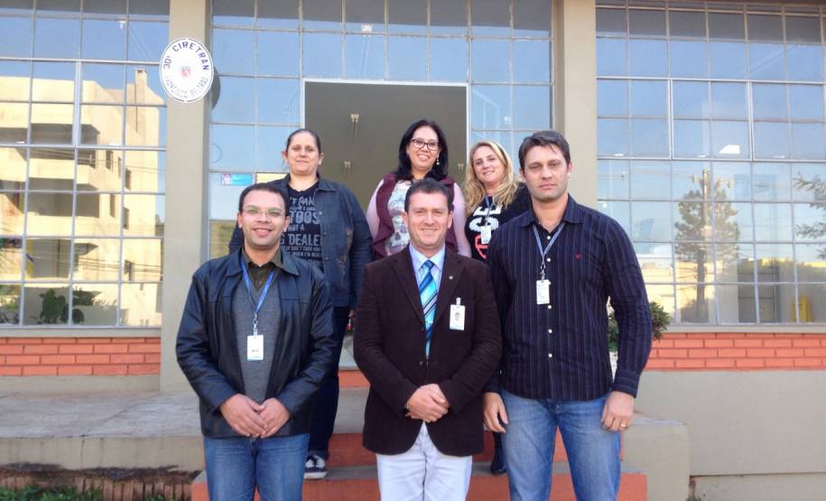 Ledir Dolorsoleta, Jussara Masiero, Soraia Silveira de Souza Castro (Instrutora), Nilson da Veiga Silva (Instrutor), Valdeci Priester e Cleison Cataneo.