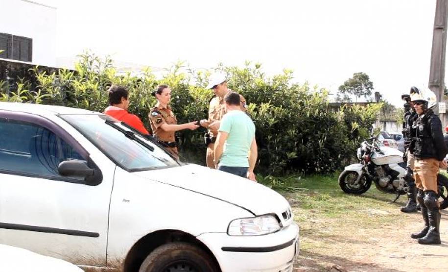 Batalhão de Trânsito e Detran promovem "Operação Espertalhão". Foto: Juliano Pedrozo