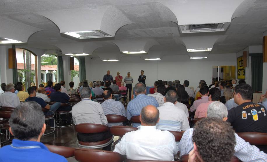 Chefes das Ciretrans se reúnem para discutir melhorias. Foto: Allan Marba/Detran