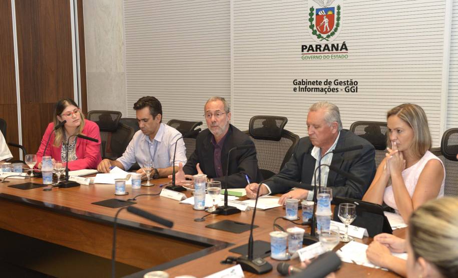 Reunião de Contrato de Gestão 2016 realizado no Palácio Iguaçu na sexta-feira (15/01/2016). Foto:Leila Nunes