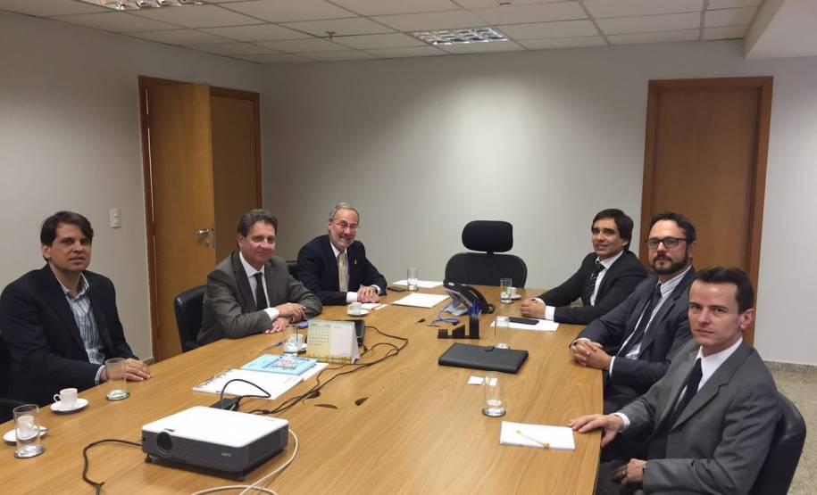 Presidente da AND visita o novo diretor do Denatran