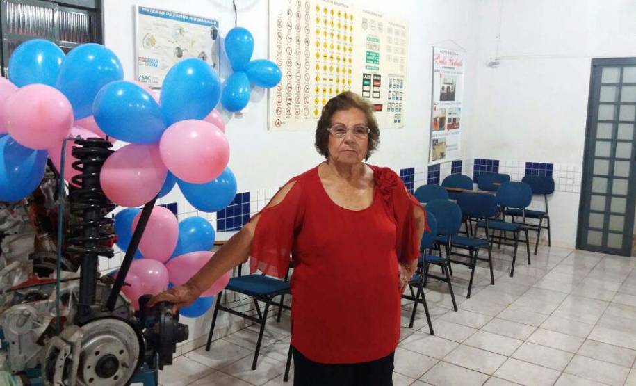 Com 91 anos, a aposentada Vanda Davanso Gnann realizou um sonho antigo e se tornou motorista no Paraná.